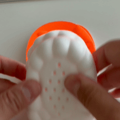 Dempende foam