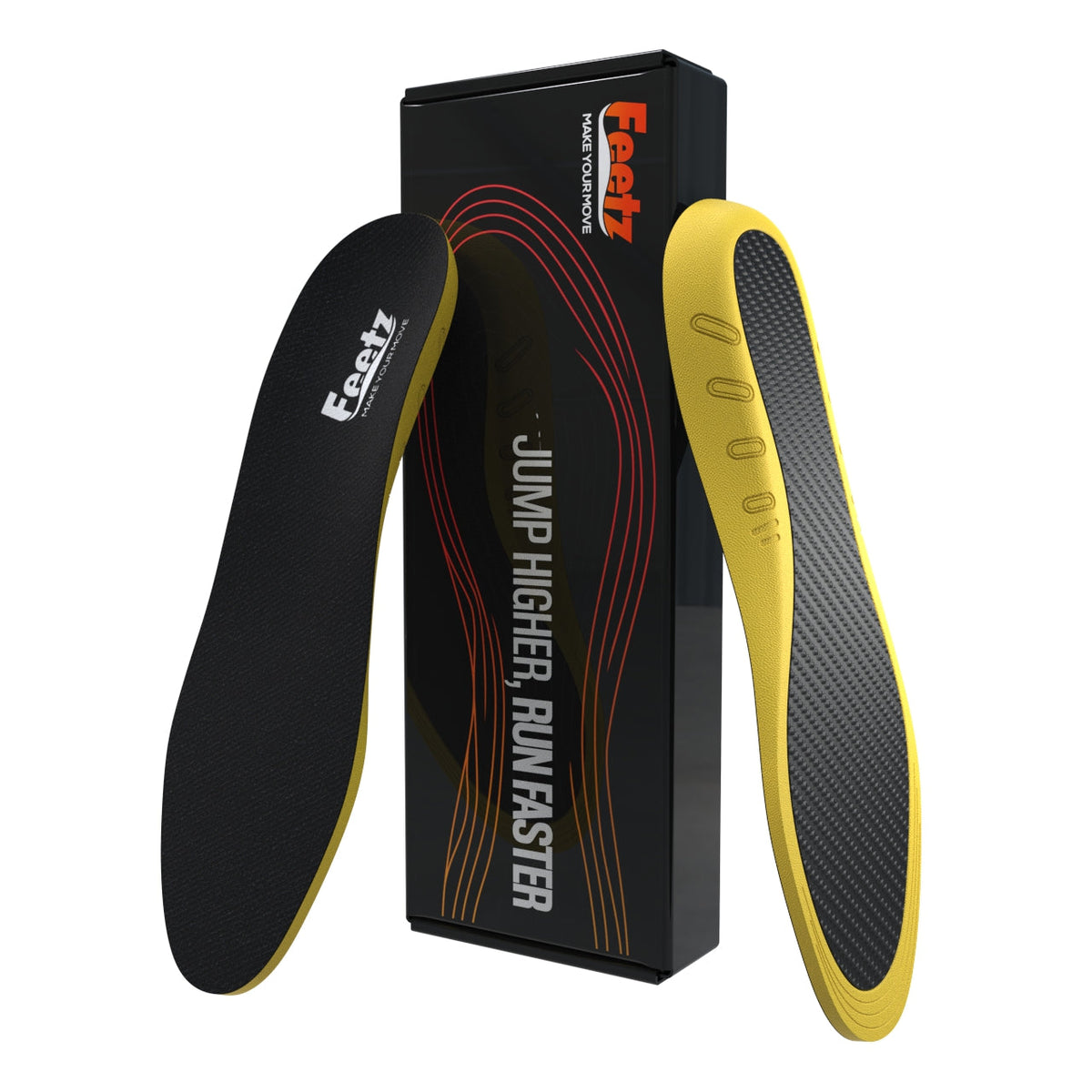 Feetz® HYPERBOOST | Full Carbon inlegzool