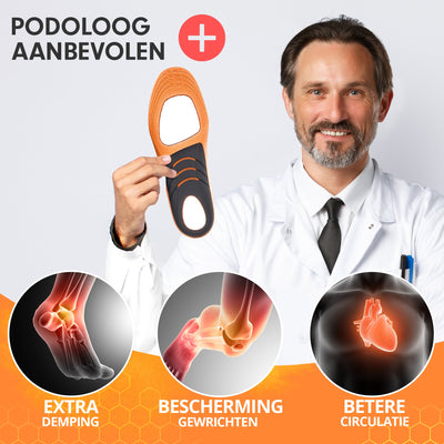 Feetz® The Orange One | Sport Inlegzolen