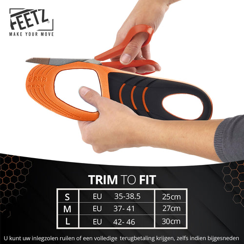 Feetz® The Orange One | Sport Inlegzolen